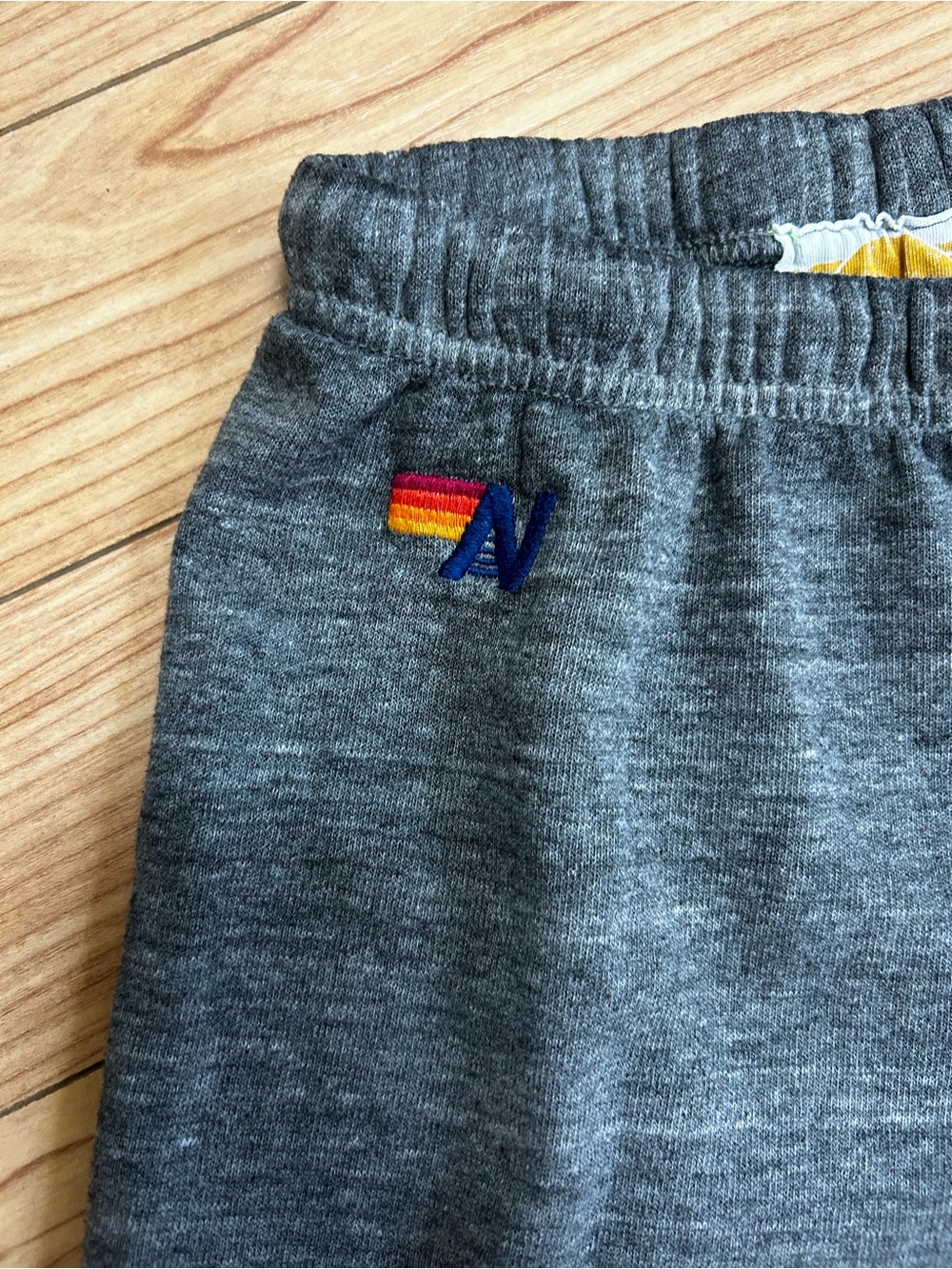 Aviator Nation 5 Stripe Sweatpants in Heather Gray Size Small Gently Used - Picture 7 of 8